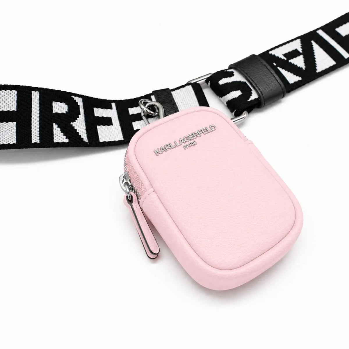 Karl Lagerfeld Paris Maybelle Logo Camera Crossbody Bag Women - PNK - Pink