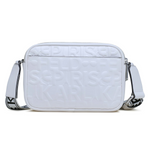 Karl Lagerfeld Paris Maybelle Logo Camera Crossbody Bag Women - WHT - White