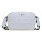 Karl Lagerfeld Paris Maybelle Logo Camera Crossbody Bag Women - WHT - White