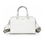 Karl Lagerfeld Paris MAYBELLE MEDIUM SATCHEL HANDBAG Women - WHT - White