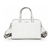 Karl Lagerfeld Paris MAYBELLE MEDIUM SATCHEL HANDBAG Women - WHT - White