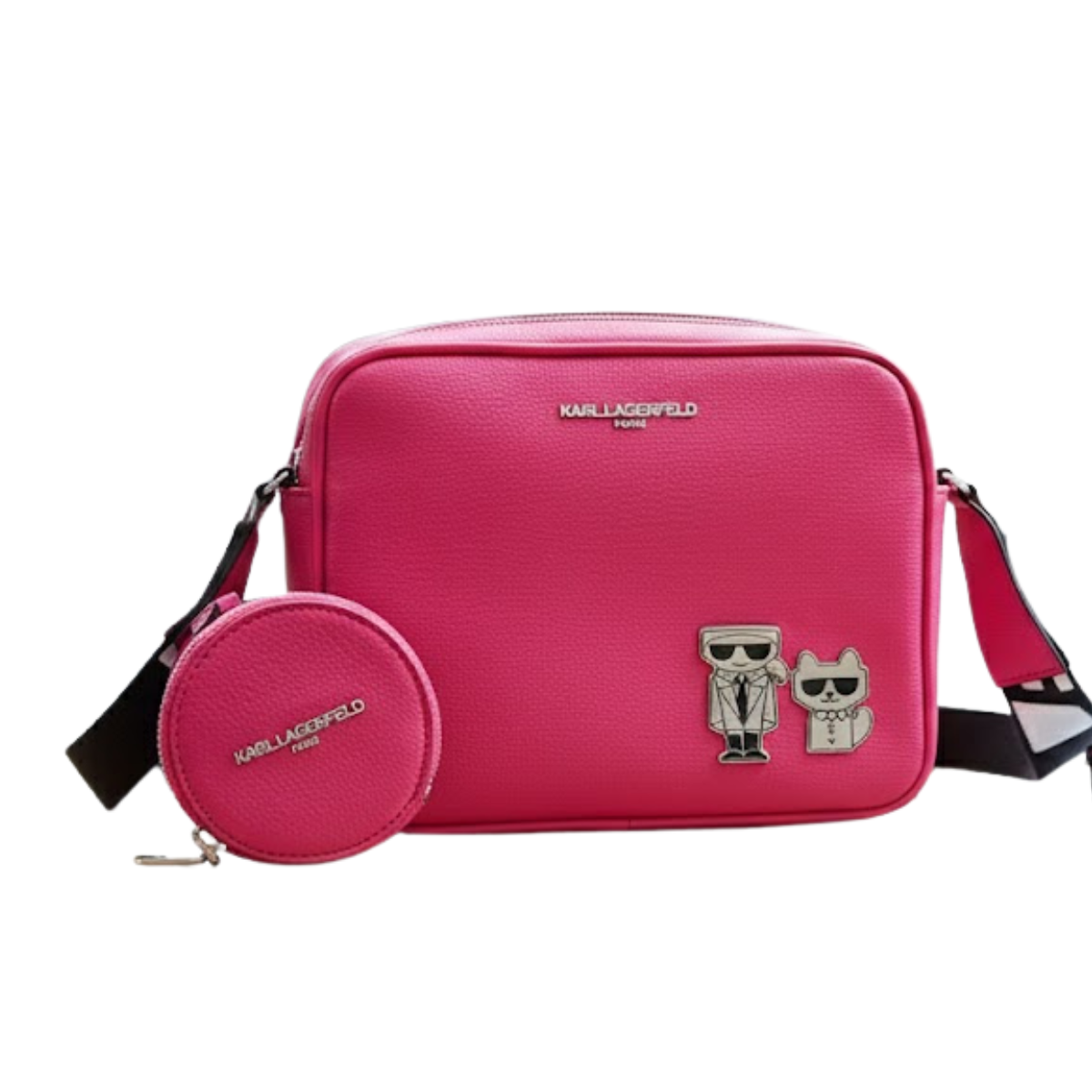 Karl Lagerfeld Paris Maybelle Satche Crossbody - PNK - Pnk