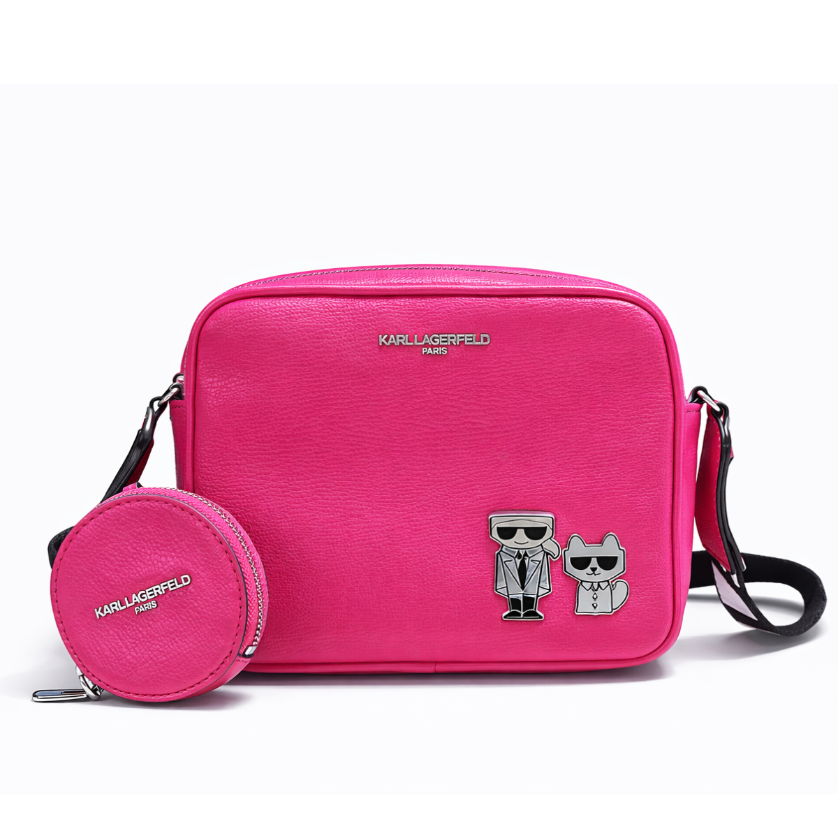 Karl Lagerfeld Paris Maybelle Satche Crossbody - PNK - Pnk