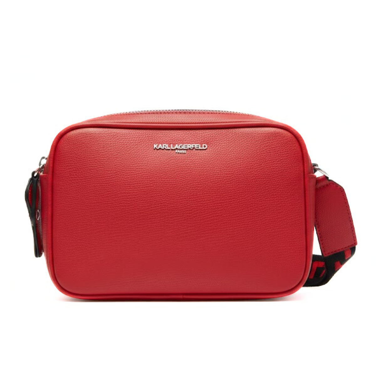 Karl Lagerfeld Paris Maybelle Satche Crossbody - RED - Red