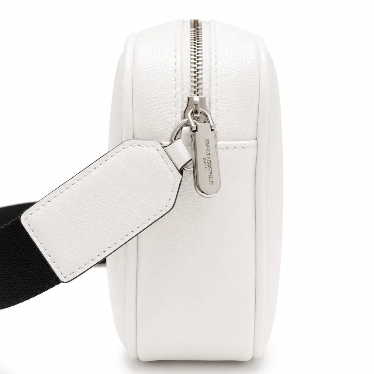 Karl Lagerfeld Paris Maybelle Satchel Crossbody - WHT - White