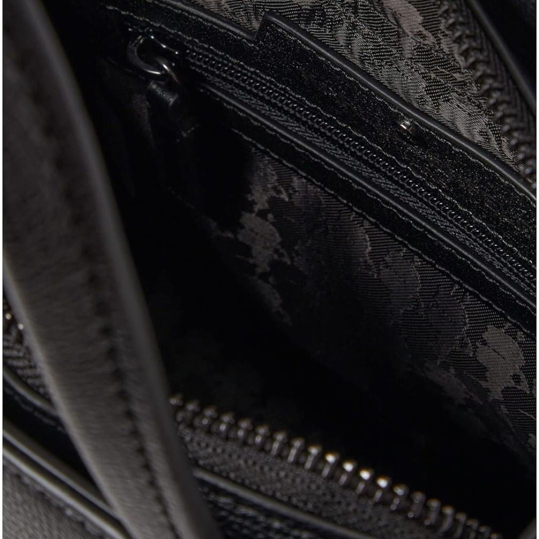 Karl Lagerfeld Paris Maybelle Satchel Handbag - BLK - Black