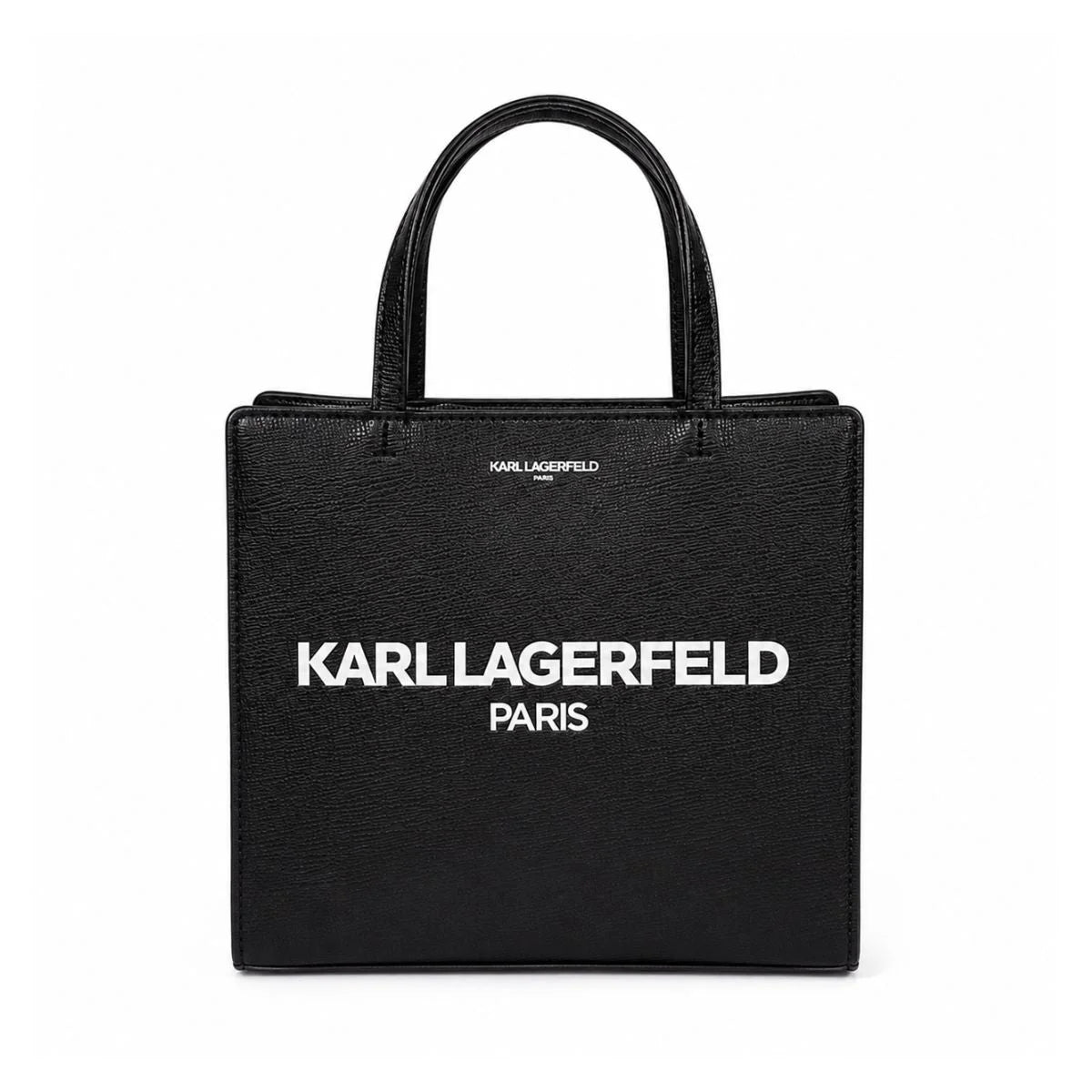 Karl Lagerfeld Paris Maybelle Satchel Handbag - BLK - Black