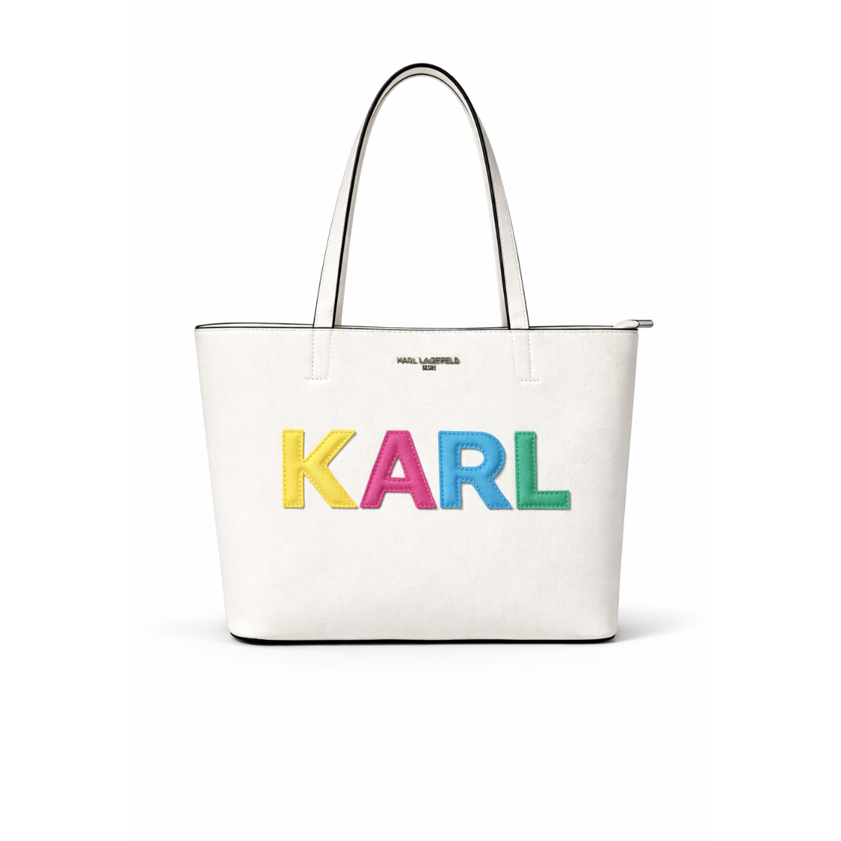 Karl Lagerfeld Paris MAYBELLE SATCHEL HANDBAG Women - WHT - White