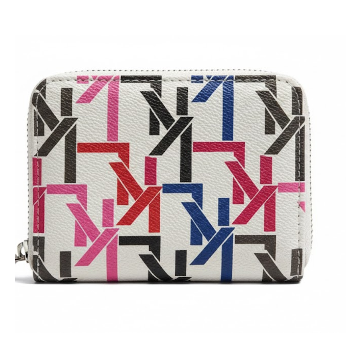 Karl Lagerfeld Paris MAYBELLE SLG Card Holder Small Zip Around Wallet Women - Multi