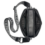 Karl Lagerfeld Paris Maybelle Studded Logo Crossbody - BLKSLV - Black-Silver