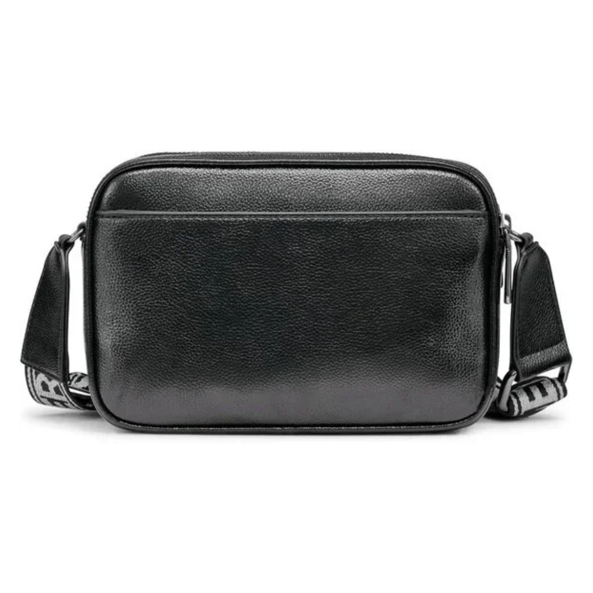 Karl Lagerfeld Paris Maybelle Studded Logo Crossbody - BLKSLV - Black-Silver