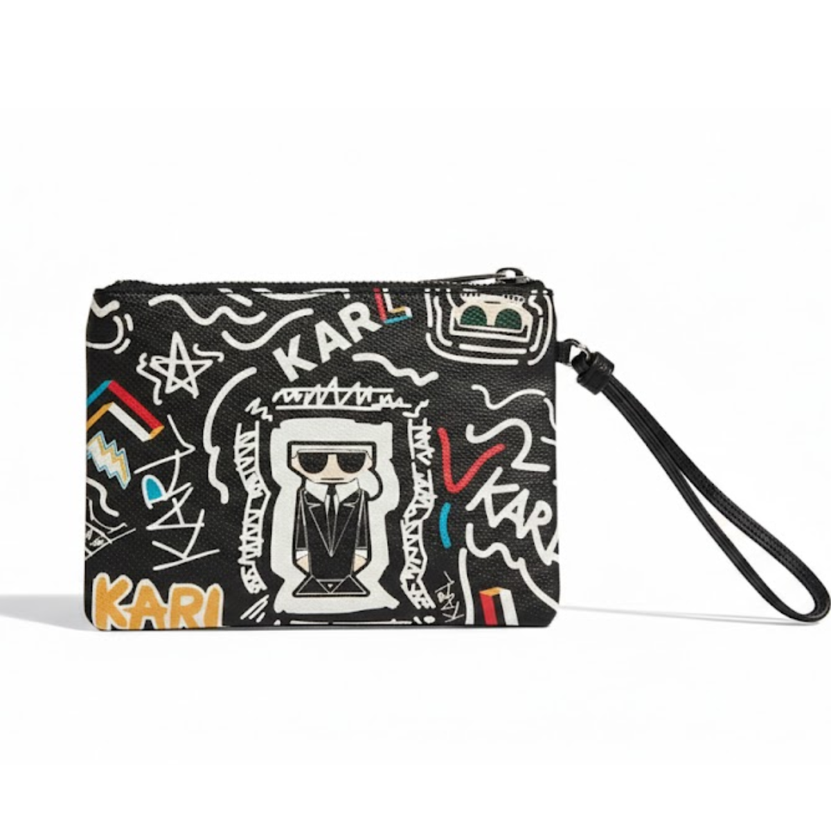 Karl Lagerfeld Paris Maybelle Zip Around Card Holder Wallet Women - Multi