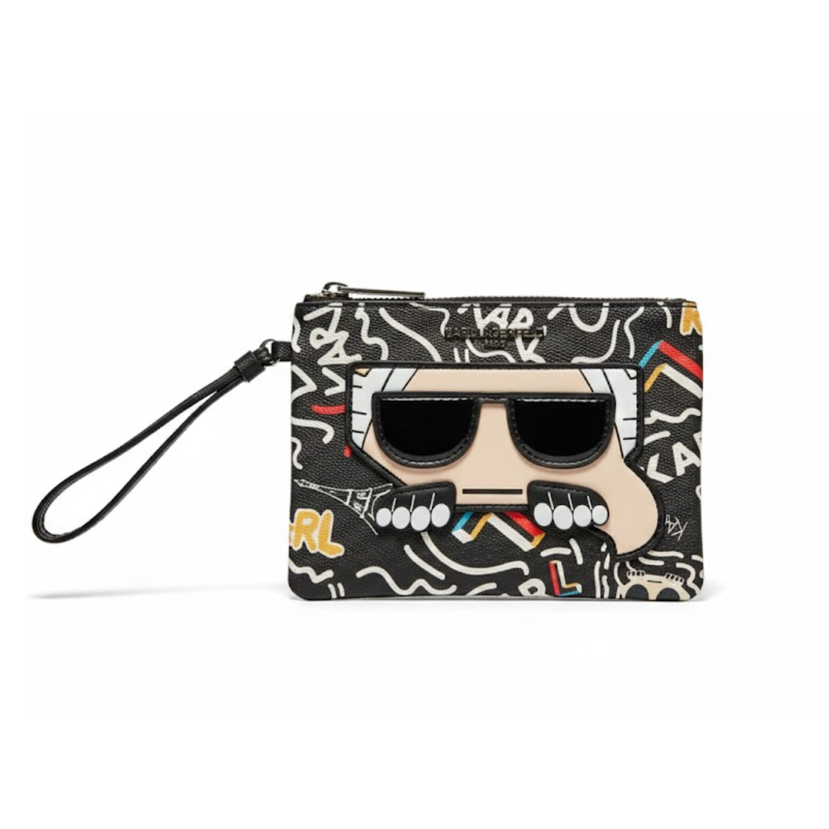 Karl Lagerfeld Paris Maybelle Zip Around Card Holder Wallet Women - Multi