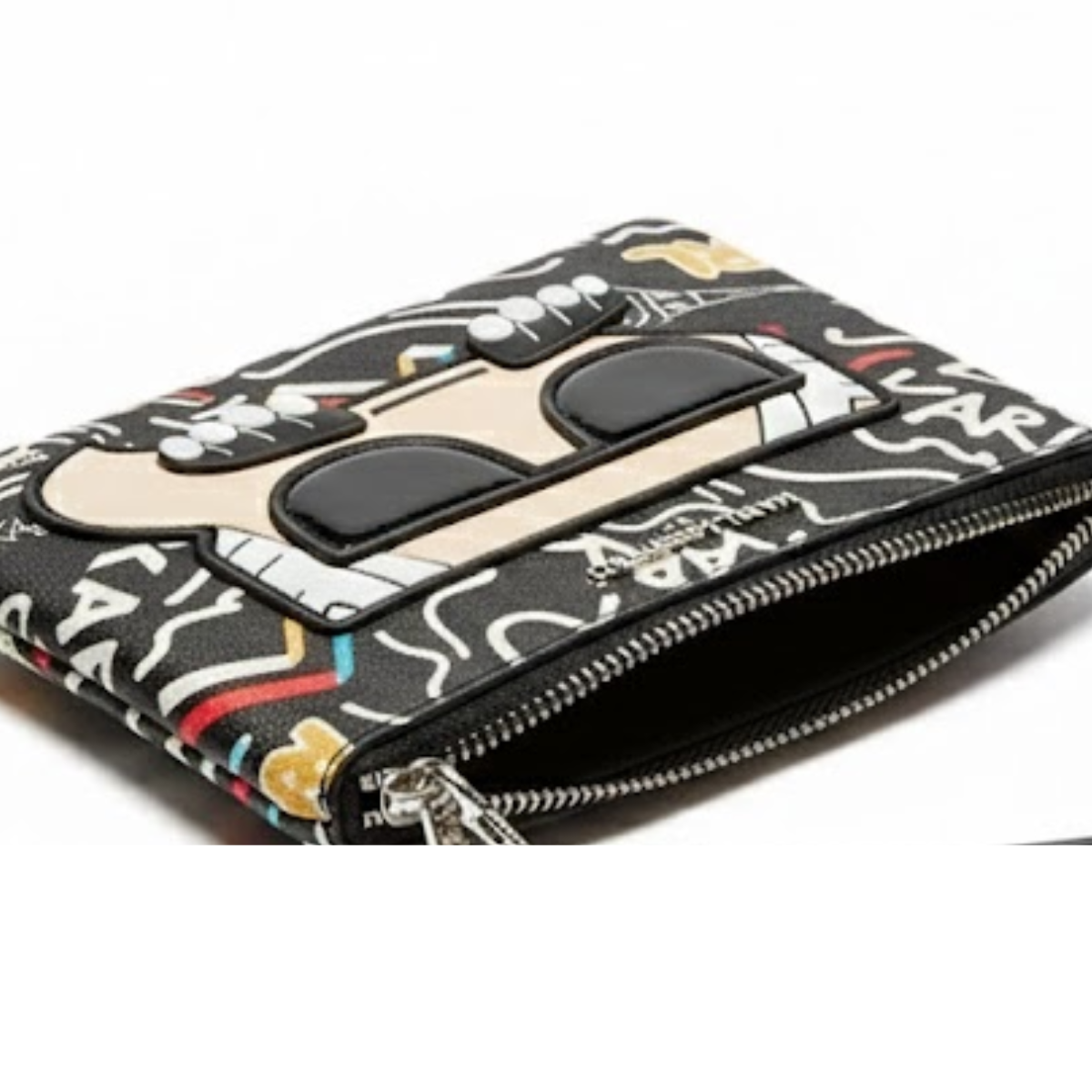 Karl Lagerfeld Paris Maybelle Zip Around Card Holder Wallet Women - Multi