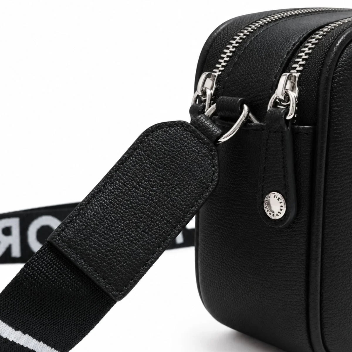 Karl Lagerfeld Paris Maybelle2 Camera Crossbody Bag Women - BLK - Black