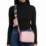 Karl Lagerfeld Paris Maybelle2 Camera Crossbody Bag Women - PNK - Pink