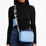 Karl Lagerfeld Paris Maybelle2 Camera Crossbody Bag Women - SKY - SKY