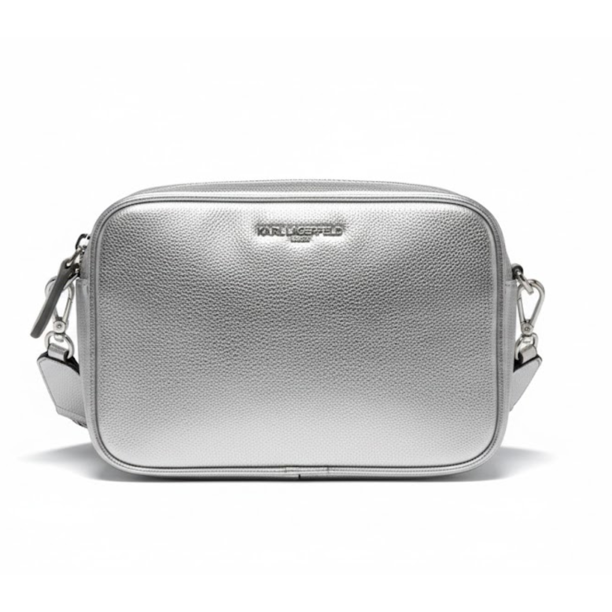 Karl Lagerfeld Paris Maybelle2 Camera Crossbody Bag Women - SLV - Silver