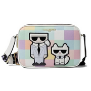 Karl Lagerfeld Paris Maybelle2 Satchel Handbag Crossbody - MLT - Multi