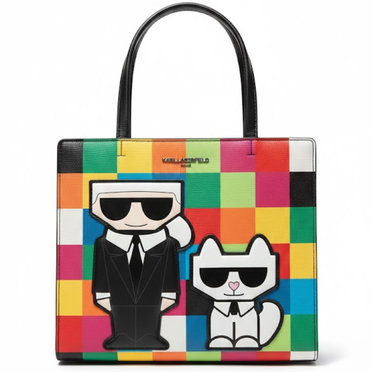 Karl Lagerfeld Paris Maybelle2 Satchel Handbag - MLT - Multi