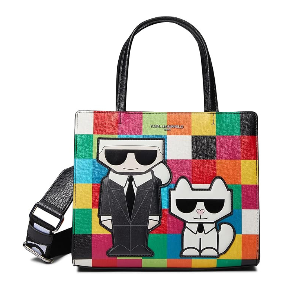 Karl Lagerfeld Paris Maybelle2 Satchel Handbag - MLT - Multi