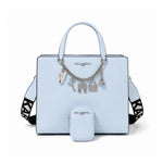 Karl Lagerfeld Paris MAYBELLE2 SATCHEL HANDBAG Women -SKY - SKY