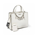 Karl Lagerfeld Paris MAYBELLE2 SATCHEL HANDBAG Women - WHT - White