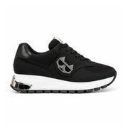 KARL LAGERFELD PARIS Mayu Lace-Up Sneakers Sneaker Women - BLK - Black / 35