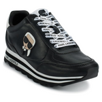 KARL LAGERFELD PARIS Meade Lace Up Sneakers Women - BLK