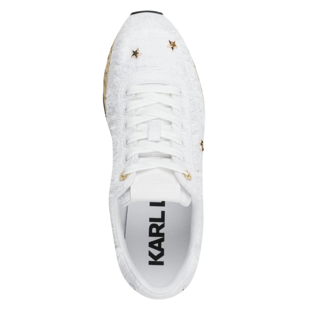 KARL LAGERFELD PARIS MEAZA LACE UP Sneakers Women - WHT