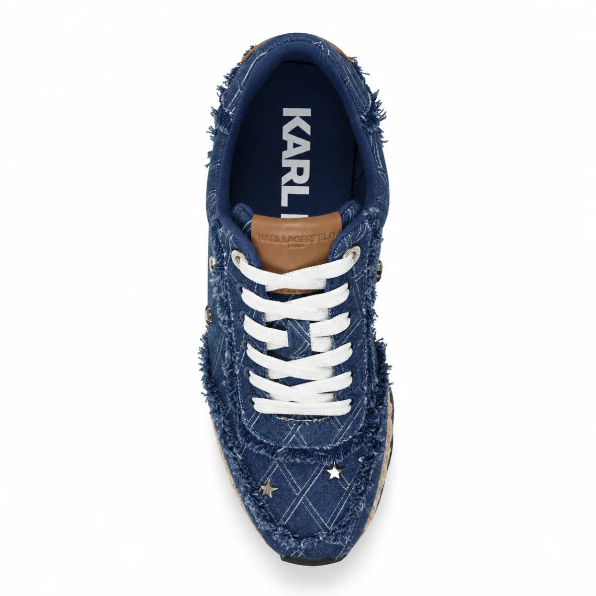 KARL LAGERFELD PARIS Meaza Low Top Sneakers Women - NVY