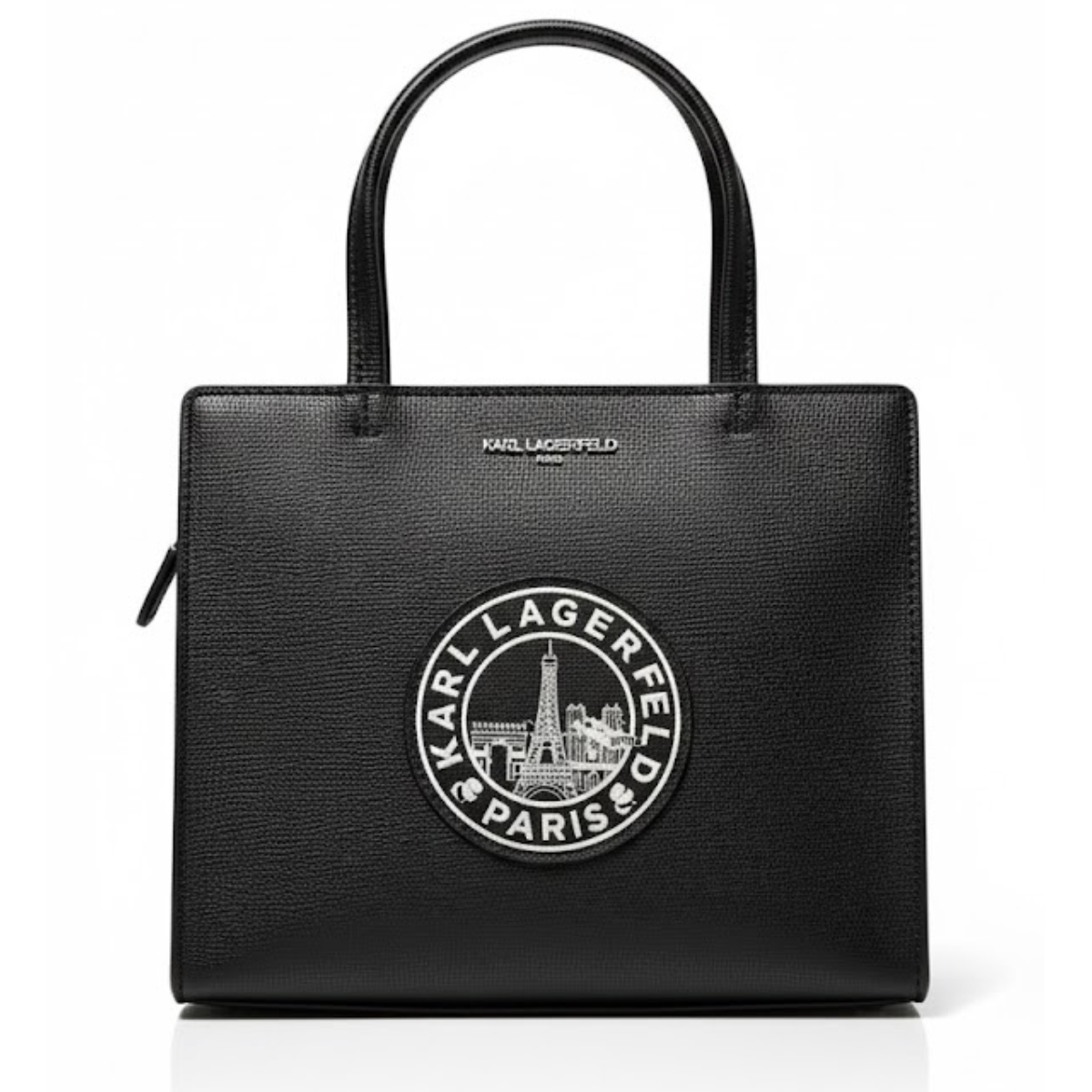 Karl Lagerfeld Paris Medallion Crossbody - BLK - Black