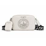 Karl Lagerfeld Paris Medallion Crossbody - WHT - White