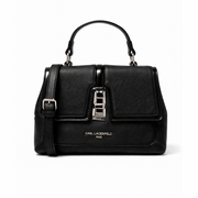 Karl Lagerfeld Paris Mercerie Crossbody Bag Women - BLK - Black