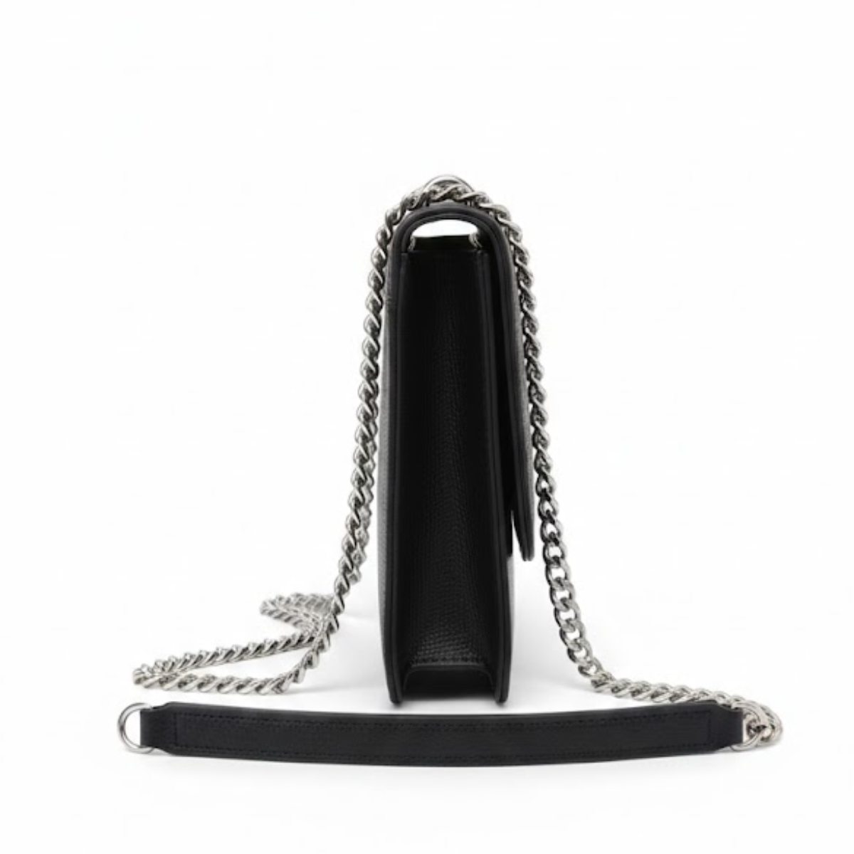 Karl Lagerfeld Paris metal strap and printed logo Shoulder Bag Women - BEG - Beige