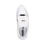 KARL LAGERFELD PARIS Minia Foldover Flap Lace-up Sneaker Women - WHT