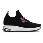 KARL LAGERFELD PARIS Mirren Slip On Shoe Sneakers Women - BLK - Black / 35