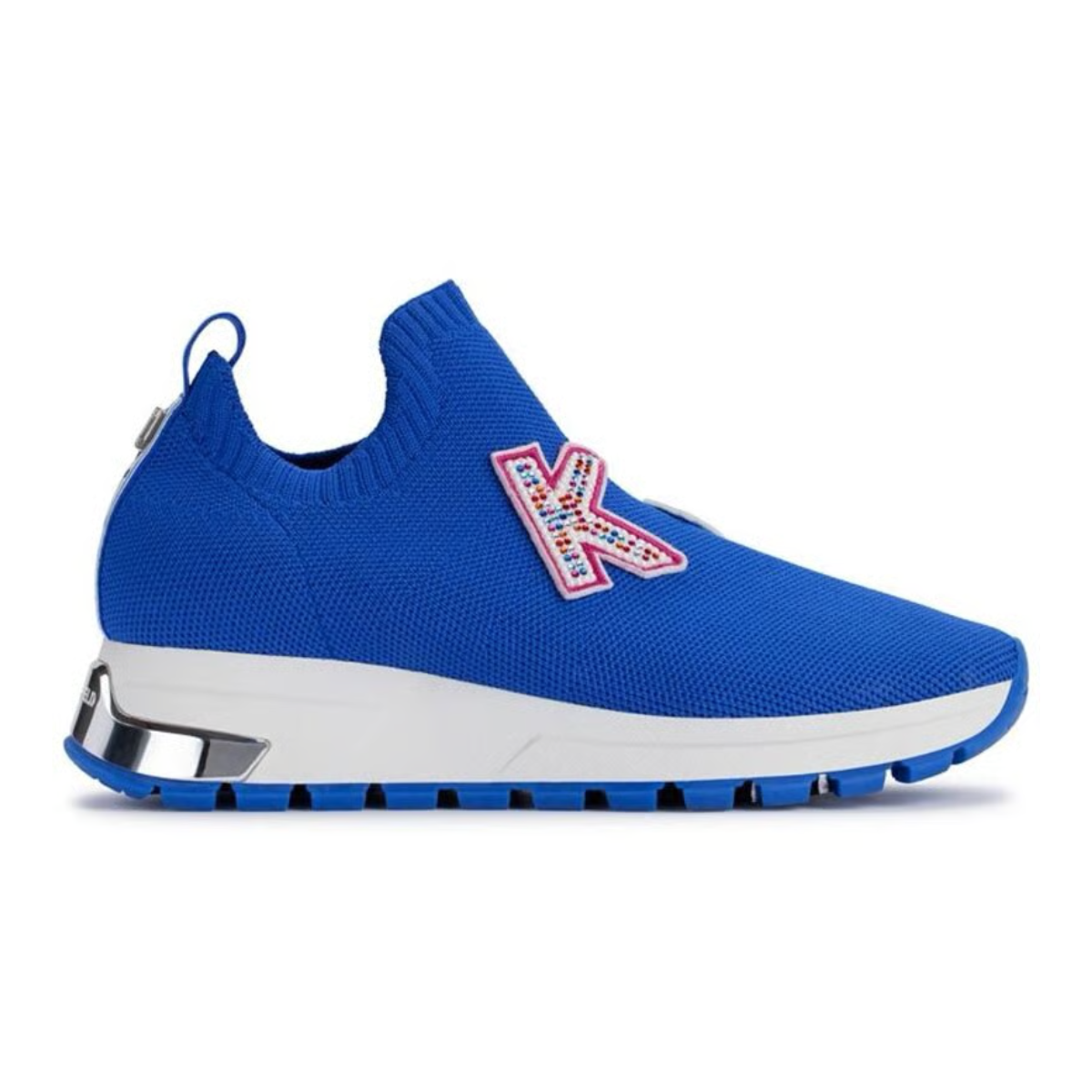 KARL LAGERFELD PARIS Mirren Slip On Shoe Sneakers Women - BLU - Blue / 35