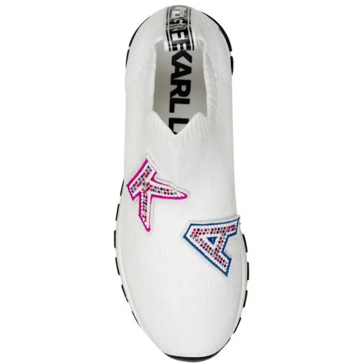 KARL LAGERFELD PARIS Mirren Slip On Shoe Sneakers Women - WHT