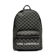 Karl Lagerfeld Paris Monogram Backpack 235M3010-BLK - Black