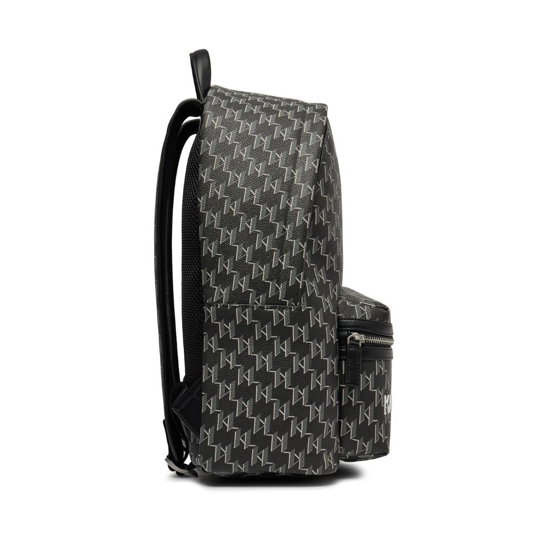 Karl Lagerfeld Paris Monogram Backpack 235M3010-BLK - Black