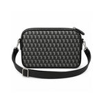 Karl Lagerfeld Paris Monogram Camera Crossbody Bag – BLKGRY - Black