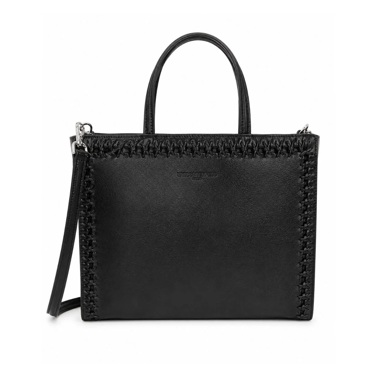Karl Lagerfeld Paris Nouveau Tote Crossbody Women - BLK - Black