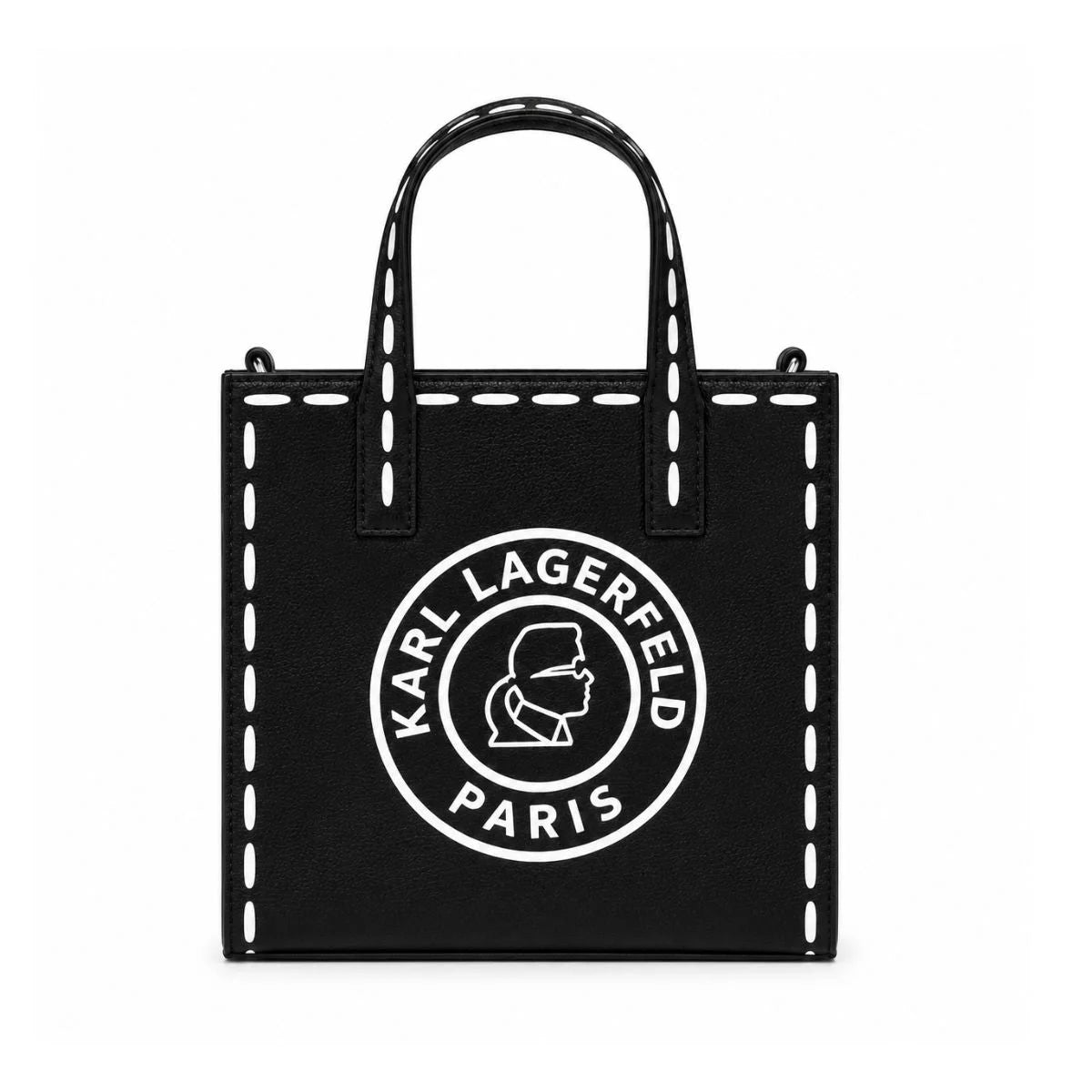 Karl Lagerfeld Paris Nouveau Tote Crossbody Women - BLK - Black