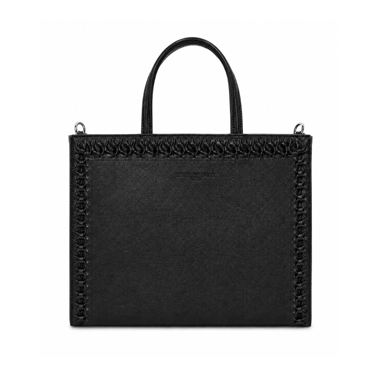Karl Lagerfeld Paris Nouveau Tote Crossbody Women - BLK - Black