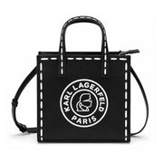 Karl Lagerfeld Paris Nouveau Tote Crossbody Women - BLK - Black