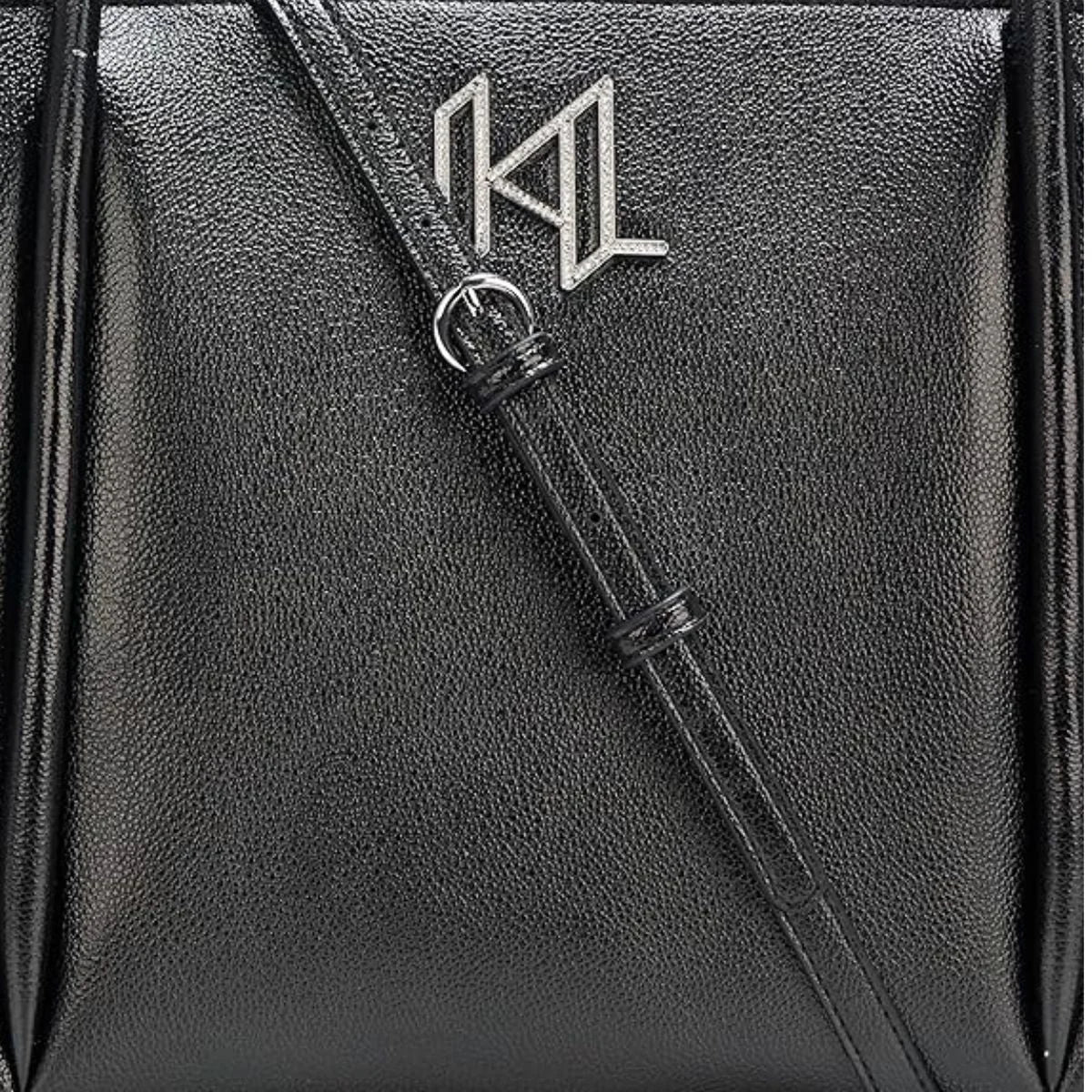Karl Lagerfeld Paris Nouveau Tote Crossbody Women - BLK - Black