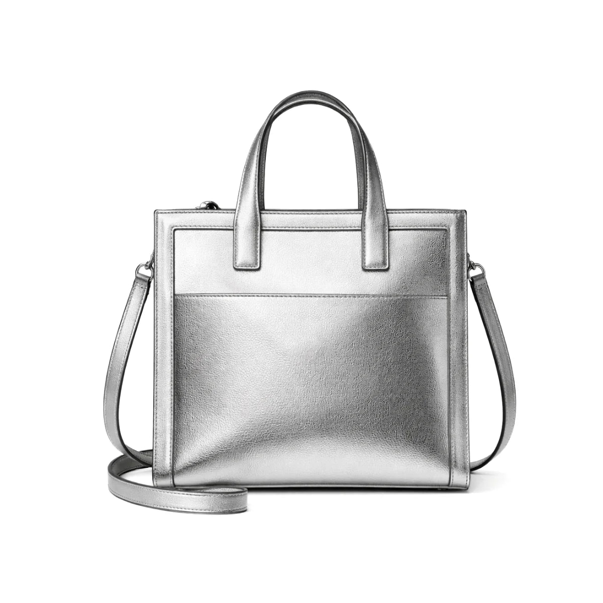 Karl Lagerfeld Paris Nouveau Tote Crossbody Women - SLV - Silver
