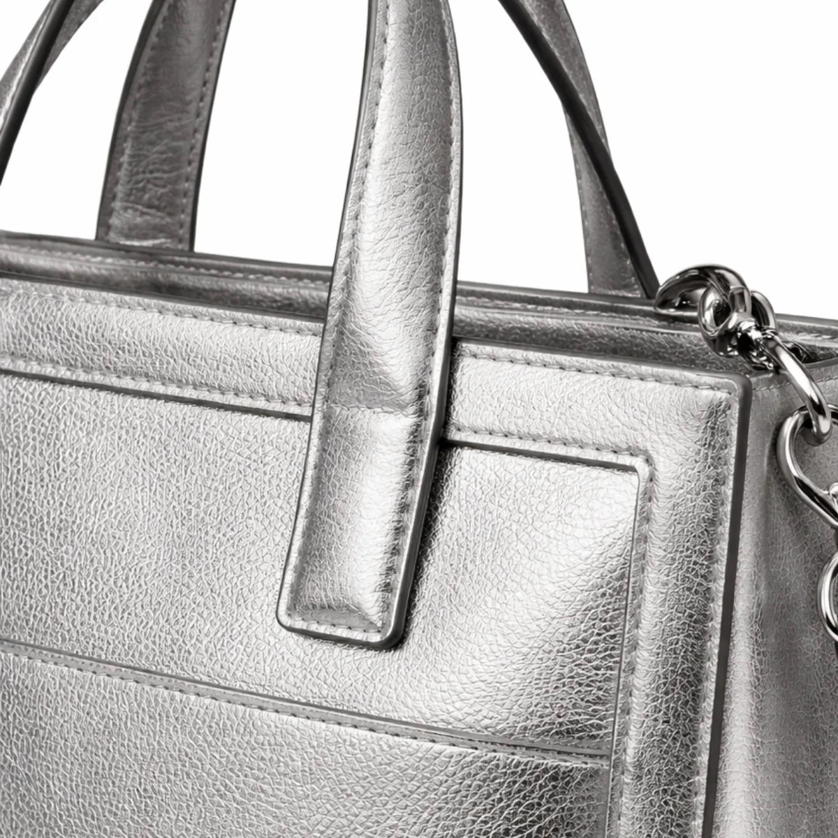 Karl Lagerfeld Paris Nouveau Tote Crossbody Women - SLV - Silver
