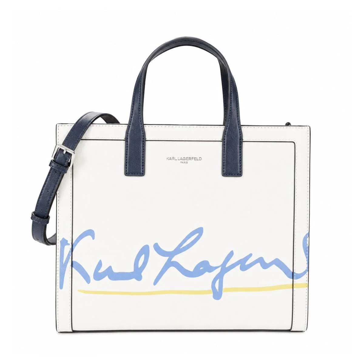 Karl Lagerfeld Paris Nouveau Tote Crossbody Women - WHT - White